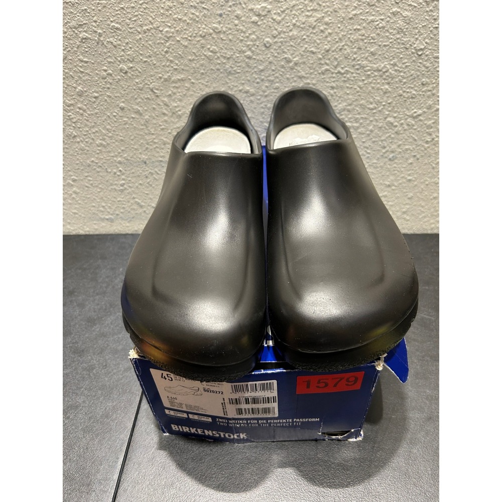 Birkenstock A 640 Polyurethane Black EU 45 US M 12 Mens